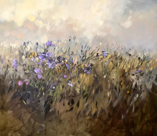 Paintings - Catananche